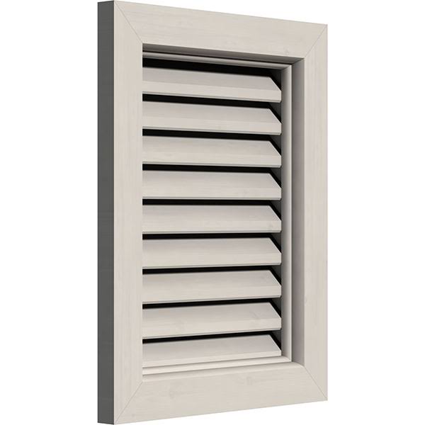 26 inch x 16 inch Primed Western Red Cedar Gable Vent R1694