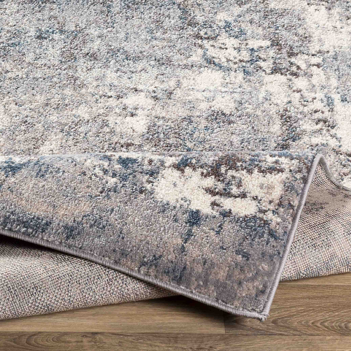 7x7 Teal Square Area Rug O262803