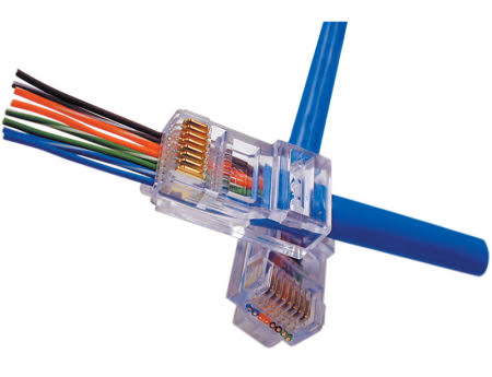 EZ-RJ45 CAT 5e Network Connector A490