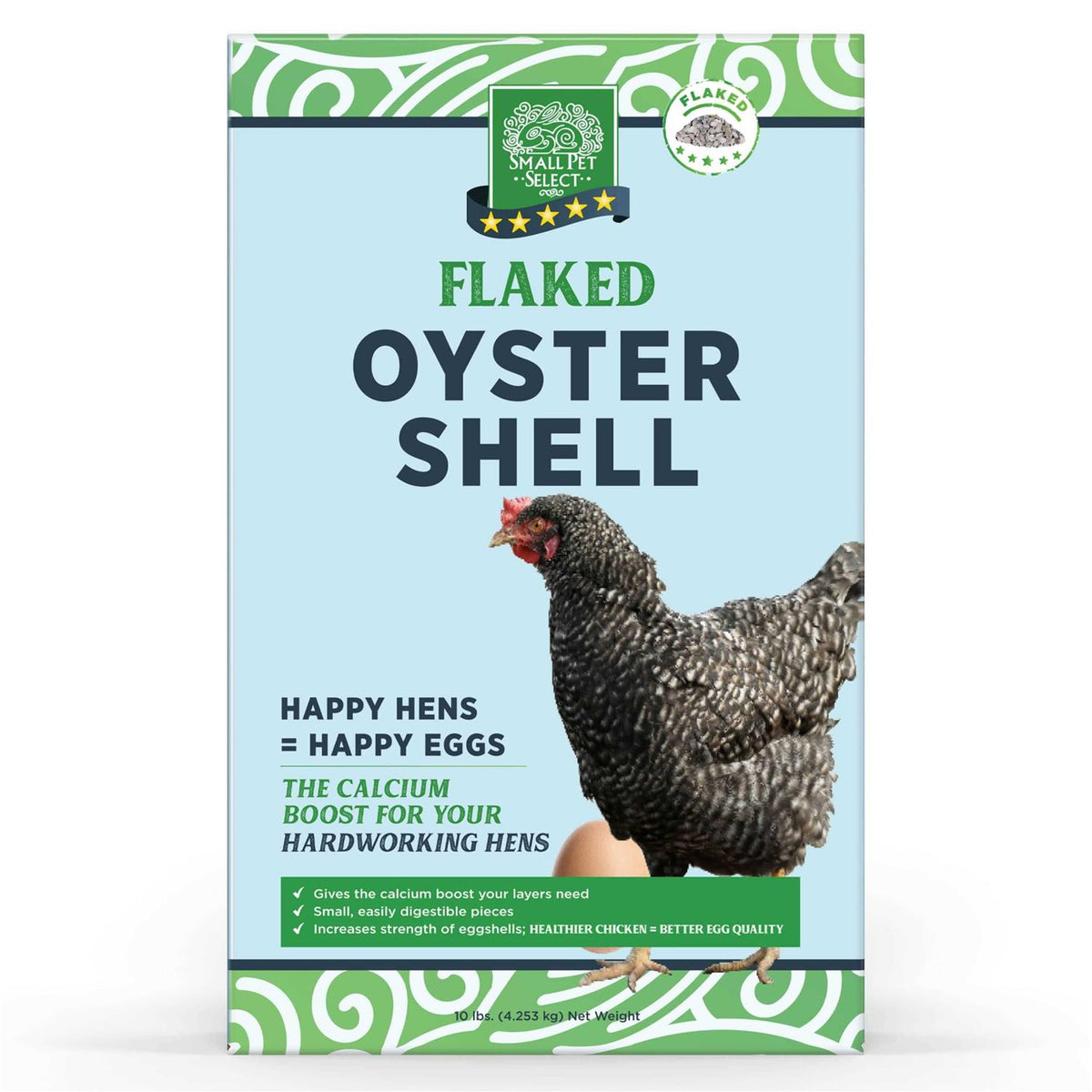 Flaked Oyster and Seashell Pet Supplies L8683