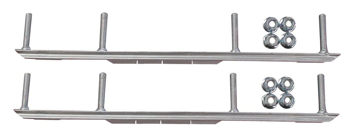 Red Razor Snowmobile Skis Complete Kit Q912212