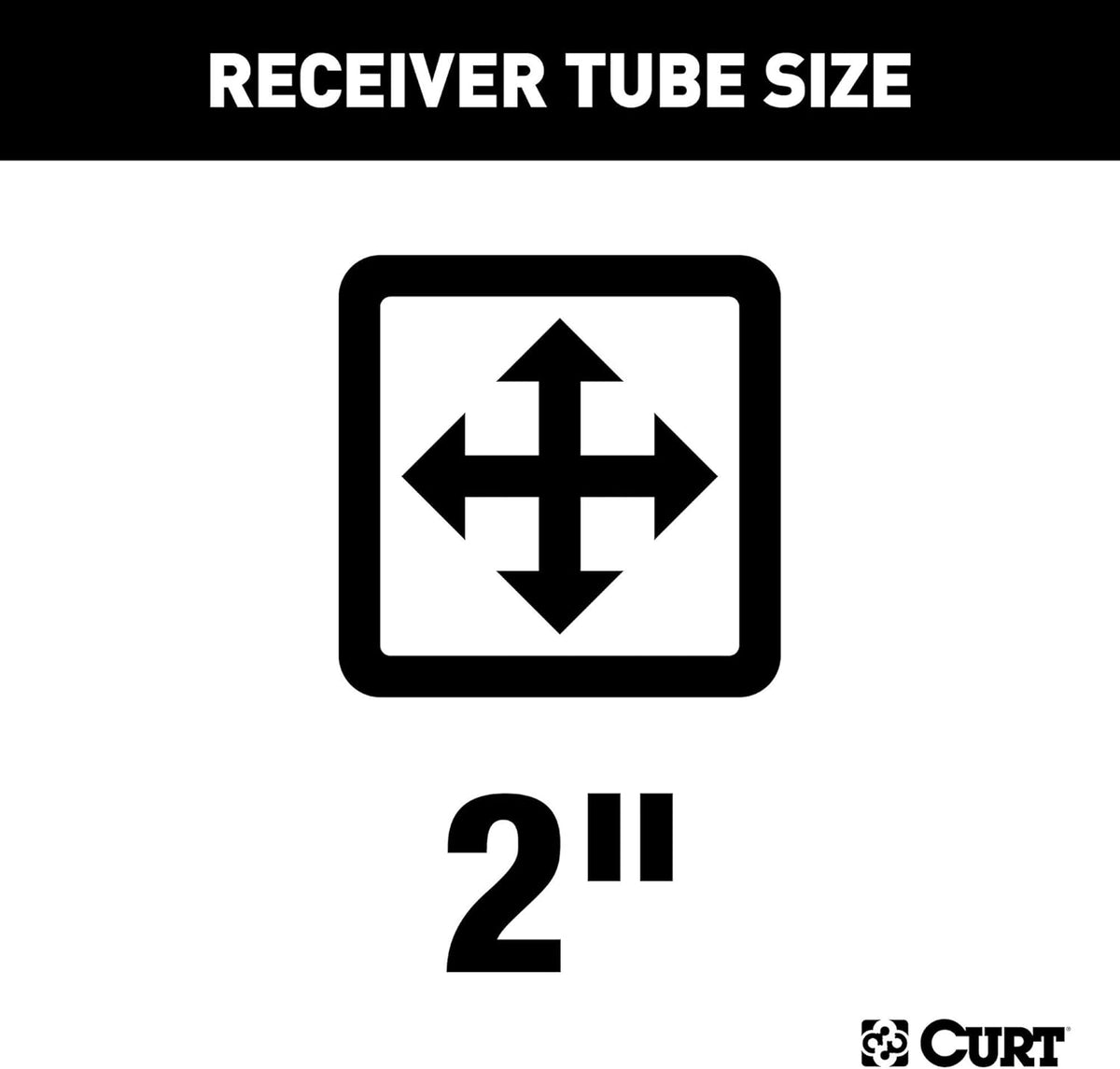 Class 3 Trailer Hitch, 2-Inch Receiver M464871