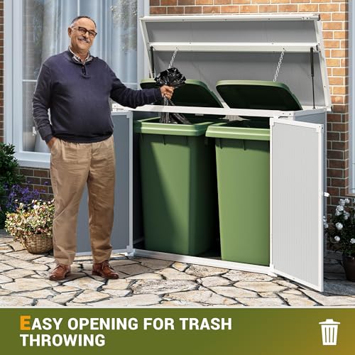 Resin Outdoor Storage Shed 41 Cu.Ft F8143