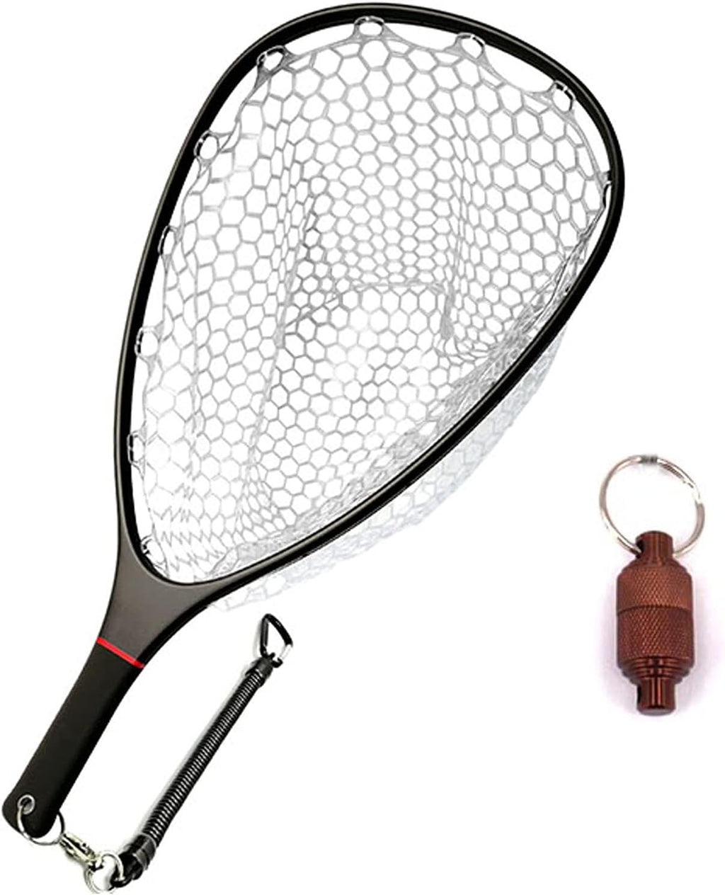 Floating Fishing Net Carbon Fiber Landing Net Clear Rubber Ghost Net Pack of 2 D184431
