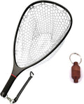 Floating Fishing Net Carbon Fiber Landing Net Clear Rubber Ghost Net Pack of 2 D184431