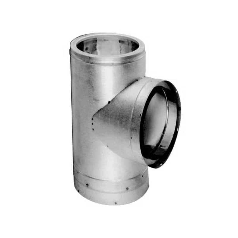 6x22 Stainless Steel Tee with Cap H17196