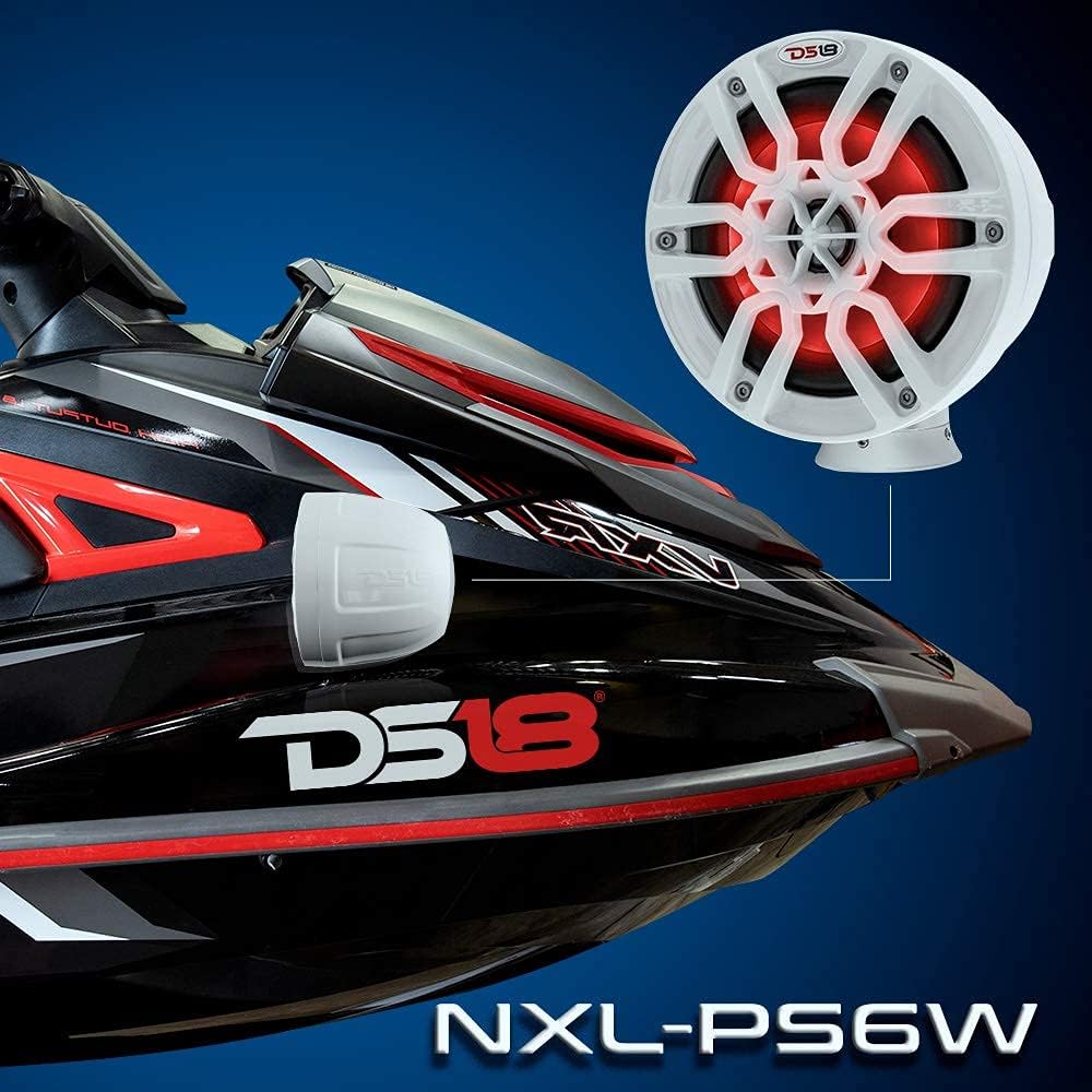 2-Way Wakeboard Tower Speakers with Integrated RGB Lights V20245