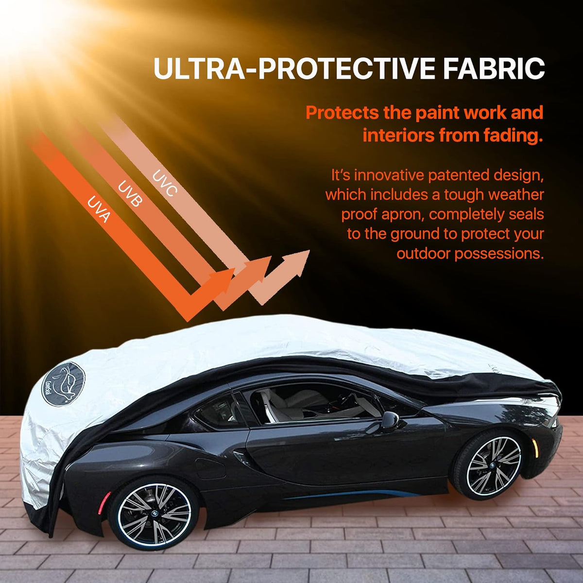 Heavy Duty Outdoor Car Cover A72152