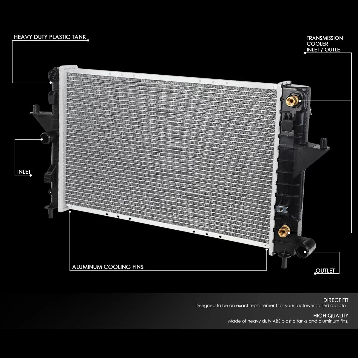 Aluminum Radiator U871