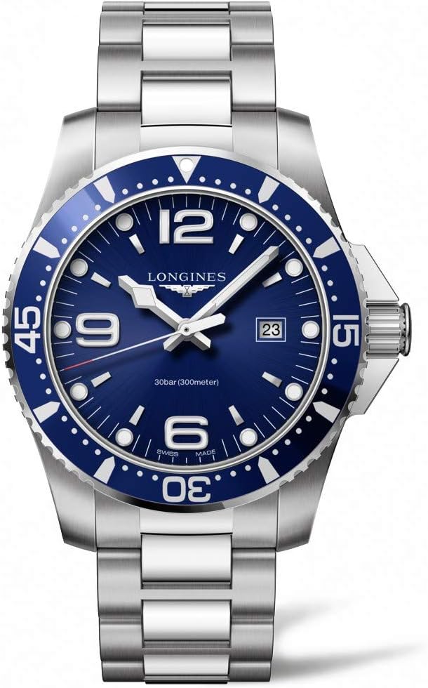 Blue Dial Stainless Steel Men's Watch P576