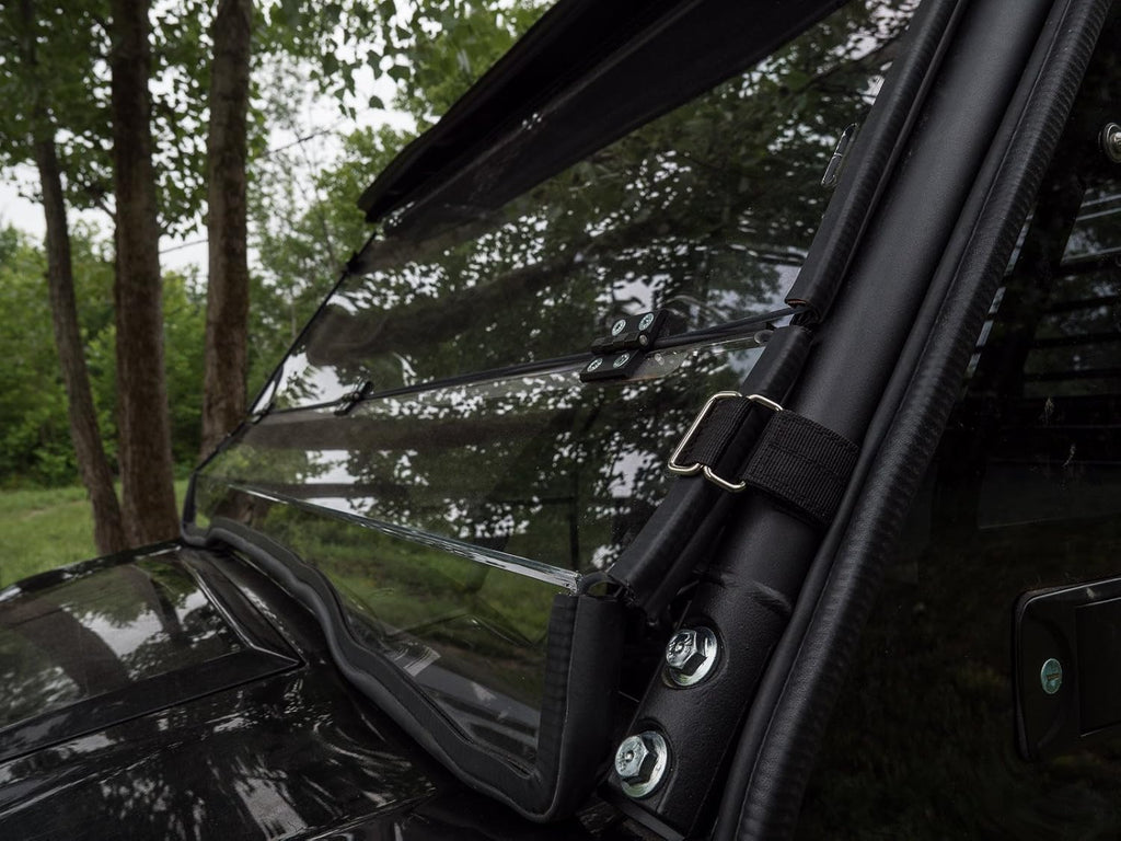 Heavy Duty Scratch Resistant Flip Down Windshield N44210