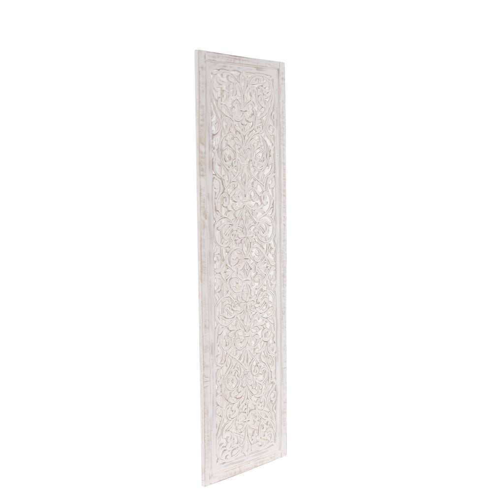Whitewashed 3 Panel Room Divider A2336