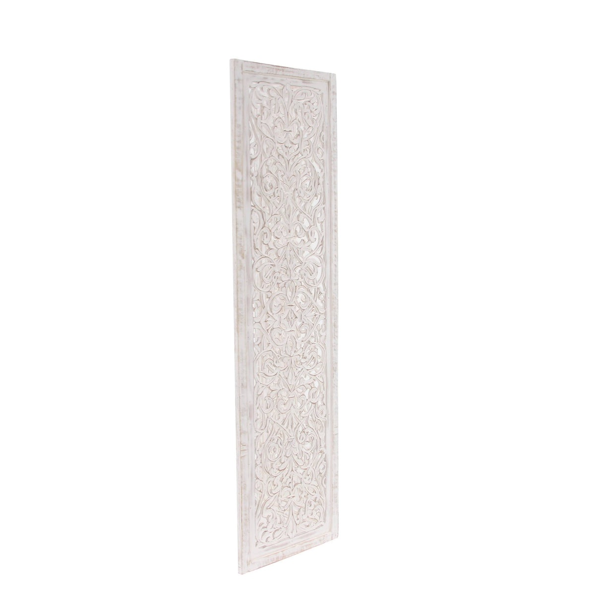 Whitewashed 3 Panel Room Divider A2336