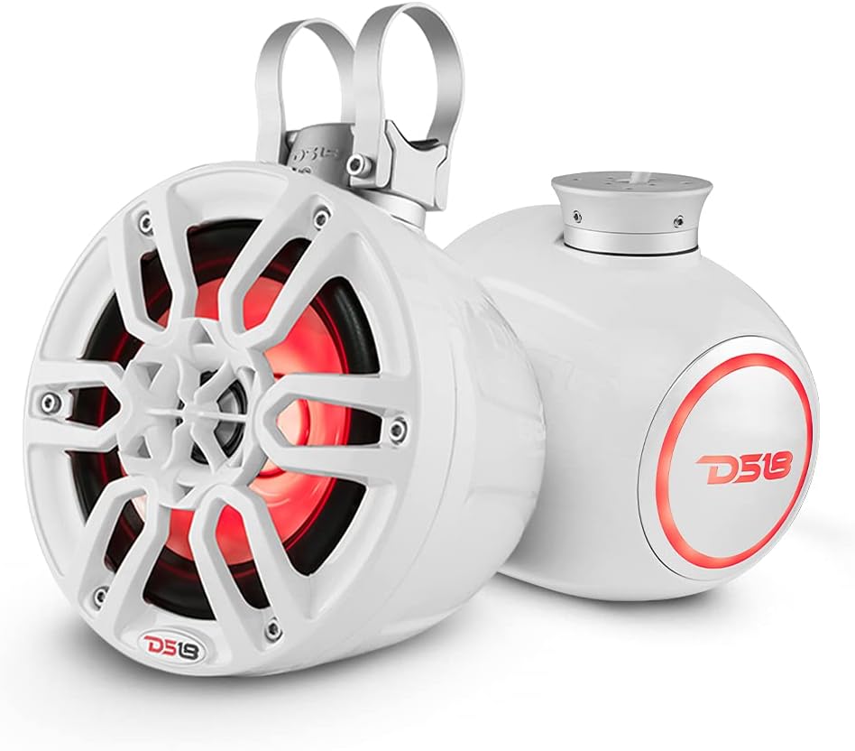 2-Way Wakeboard Tower Speakers with Integrated RGB Lights V20245