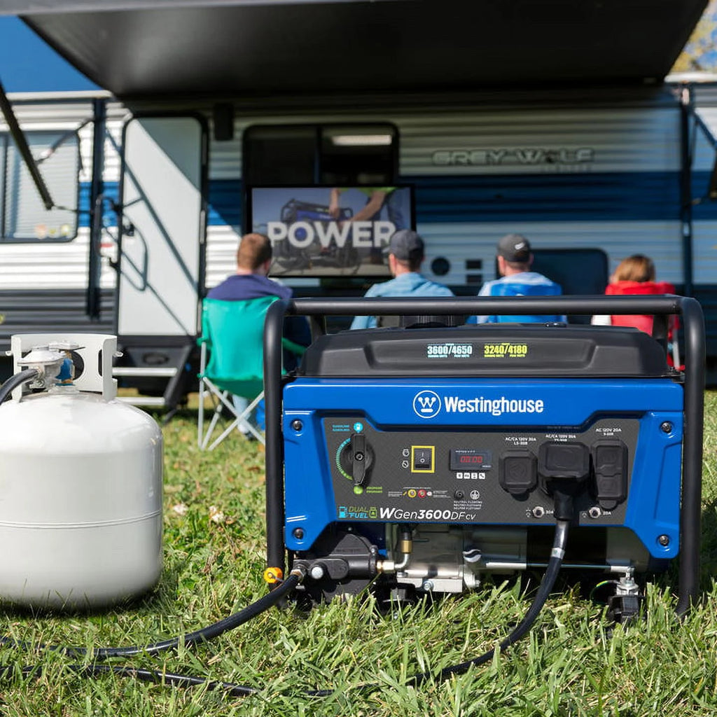 4650 Peak Watt Dual Fuel Portable Generator O568941