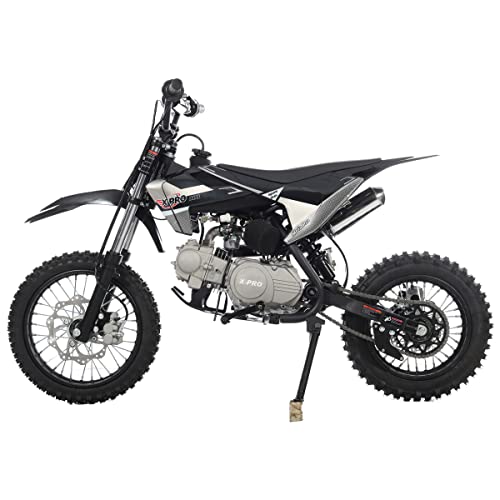 110cc Dirt Bike with Semi-Automatic Transmission, Kick Start, Big 14"/12" Tires U234860