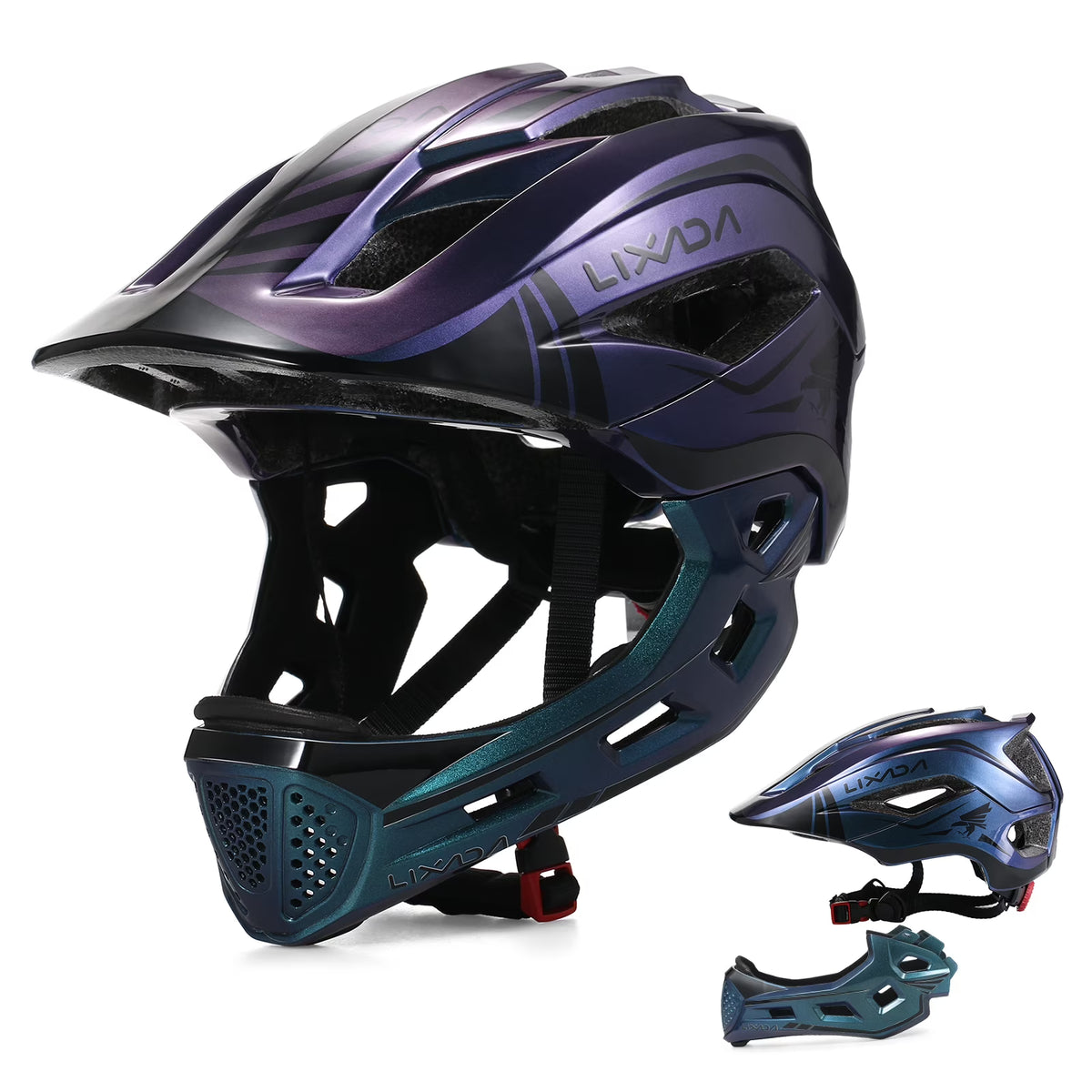 Detachable Full Face Kids Helmet S48001