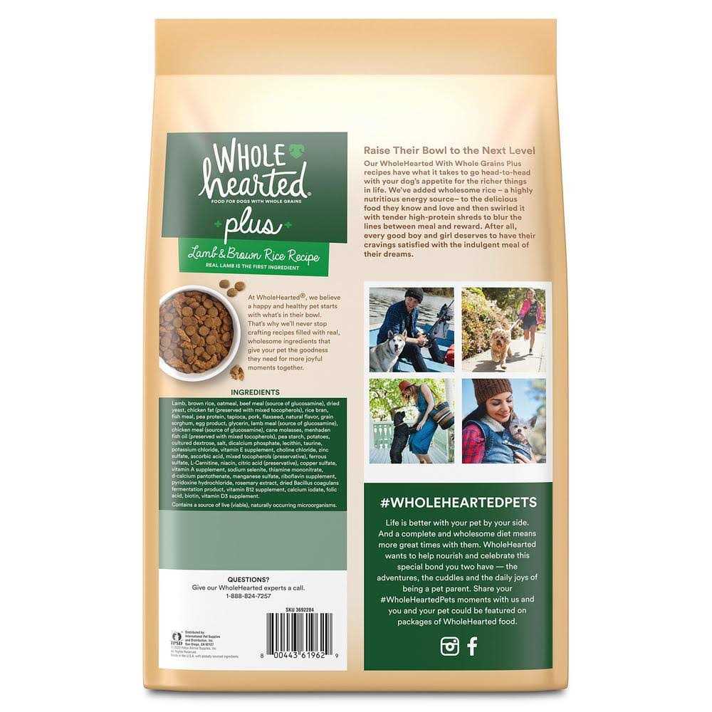 Brown Rice Recipe with Whole Grains Dry Dog Food L41077