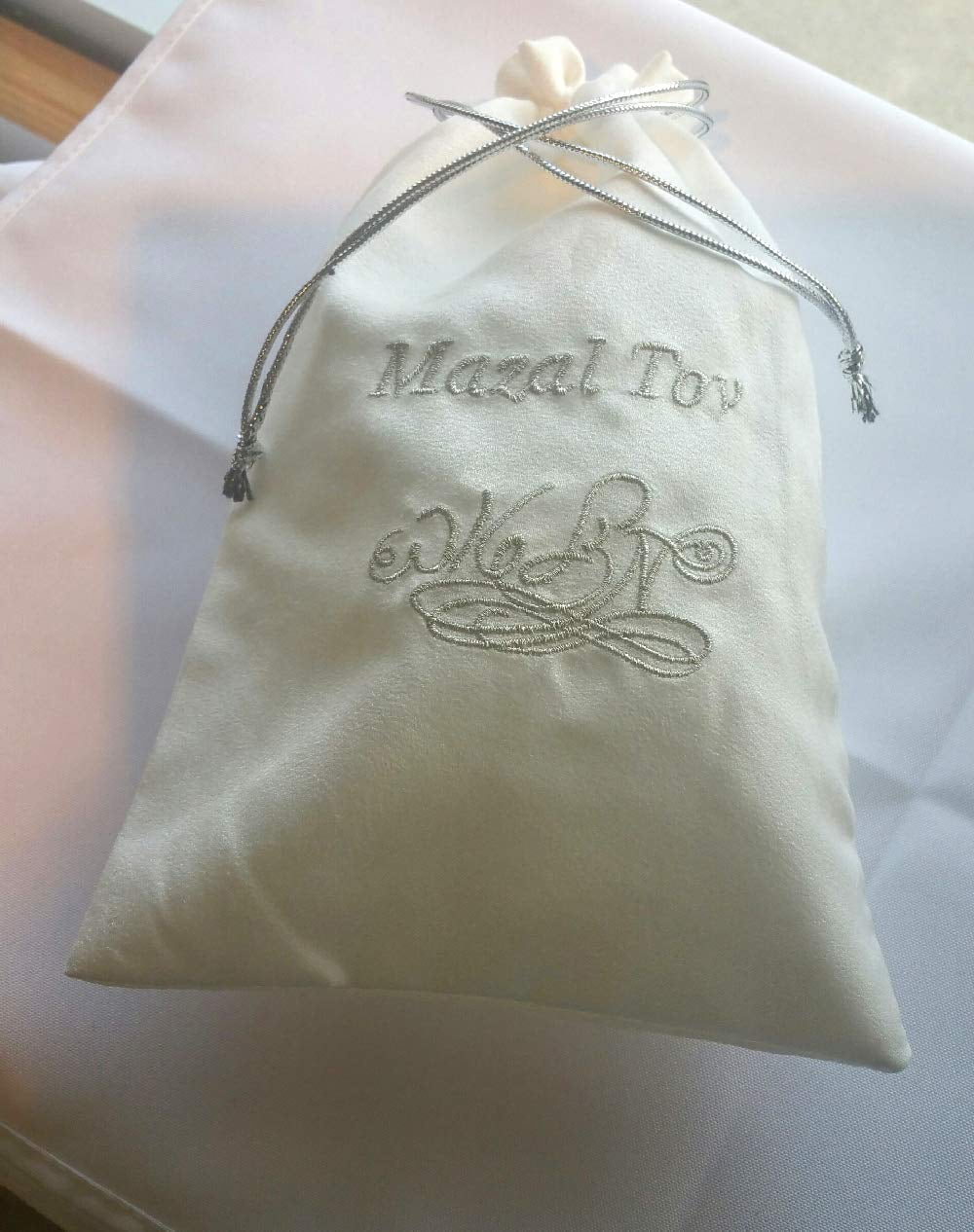 Jewish Wedding Glass To Break Cobalt White I860021