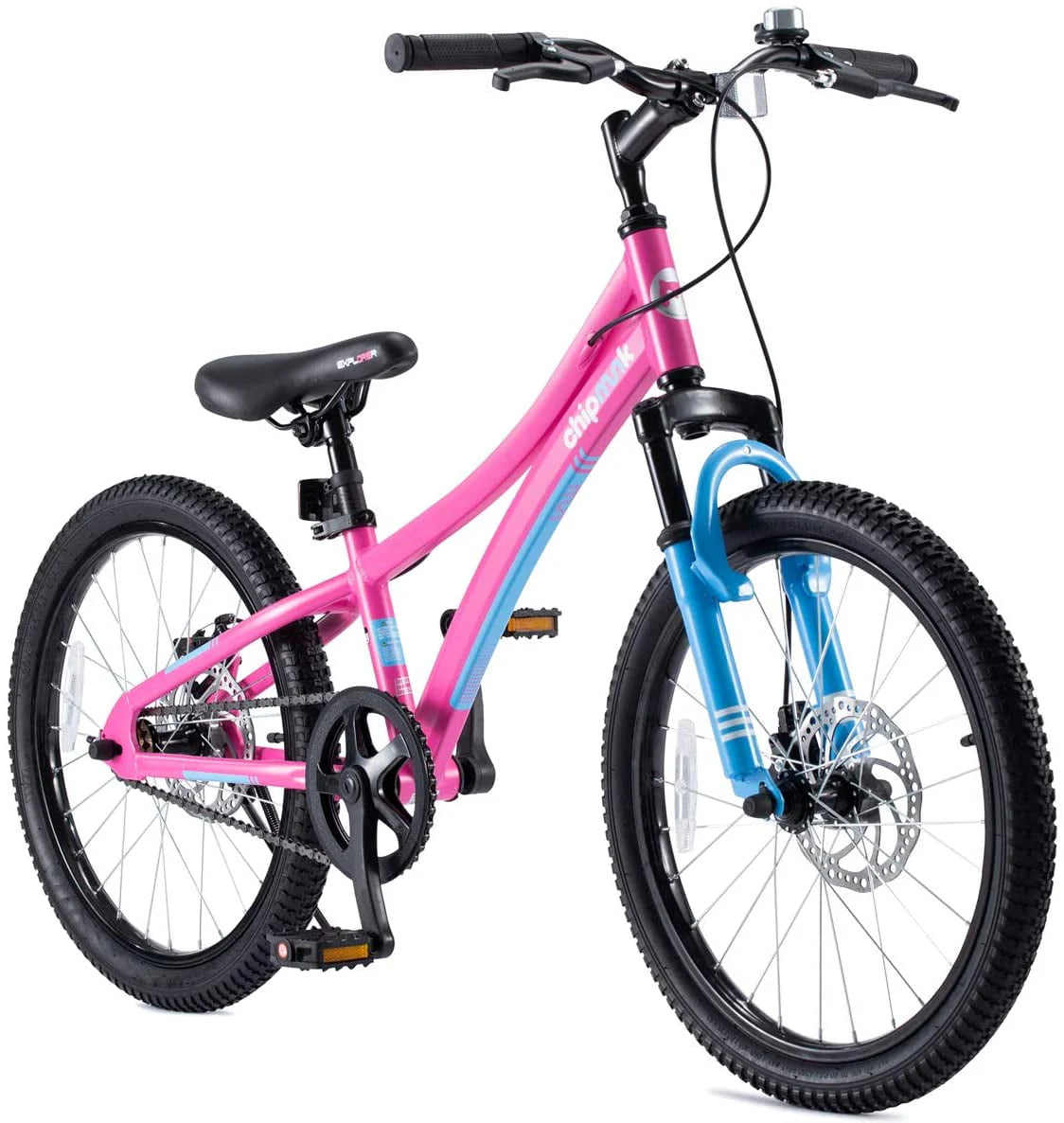 20 Inch Pink Front Suspension Kids Bike A4418