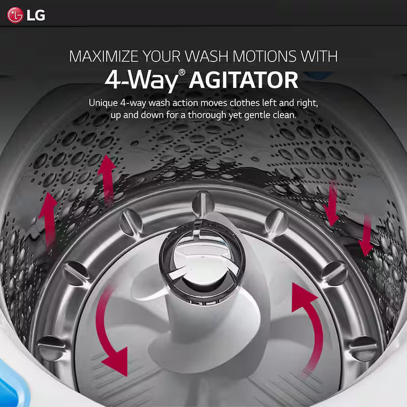 5.3 cu. ft. Top Load Washer with 4-way Agitator B4436