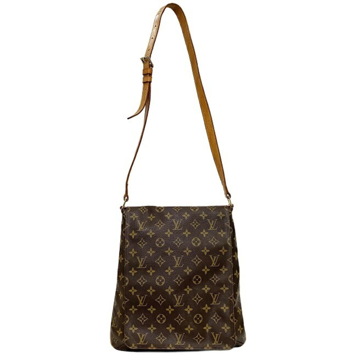Brown Monogram Shoulder Bag D9637