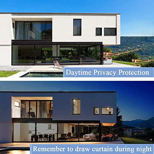 Diamond Black Silver One Way Window Film, 29.5 inch x 6.5 feet G8643