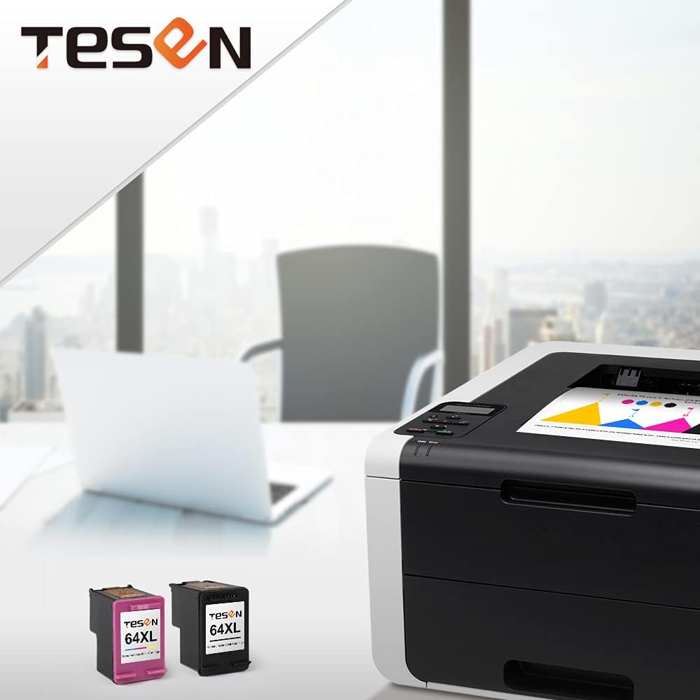 Remanufactured 64XL Ink Cartridge 2 Pack (1 Black + 1 Color) Q42775