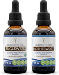 Organic Bugleweed and Motherwort Liquid Extract 2x2 fl oz C7412