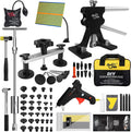 Paintless Dent Repair Kit with Bridge Dent Puller and Black Dent Lifter T93720