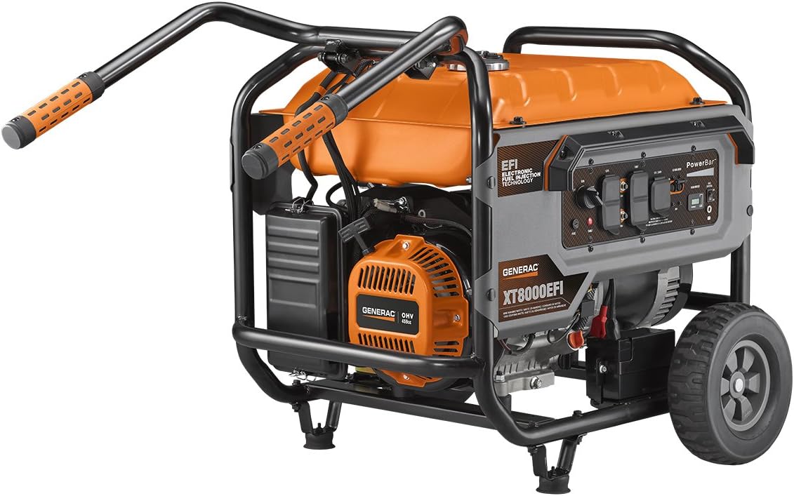 8000 Watt Electronic Fuel Injection Portable Generator I267