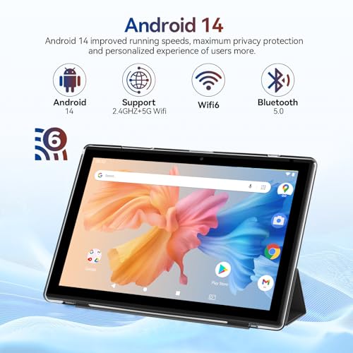 10 Inch 18GB RAM+128GB ROM 2TB Expandable Tablet PC with Keyboard Case Mouse Stylus O612727