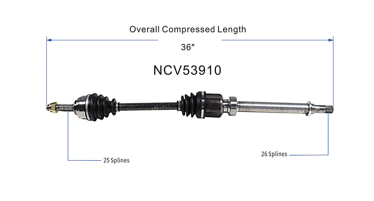CV Axle Assembly S852385