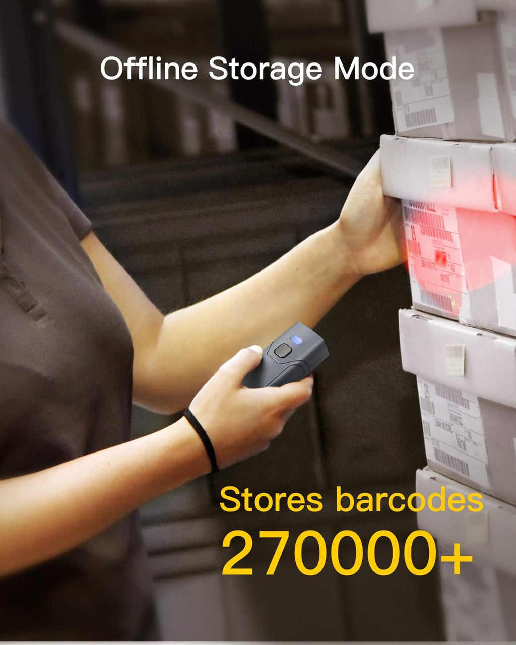 2D Bluetooth Barcode Scanner O485