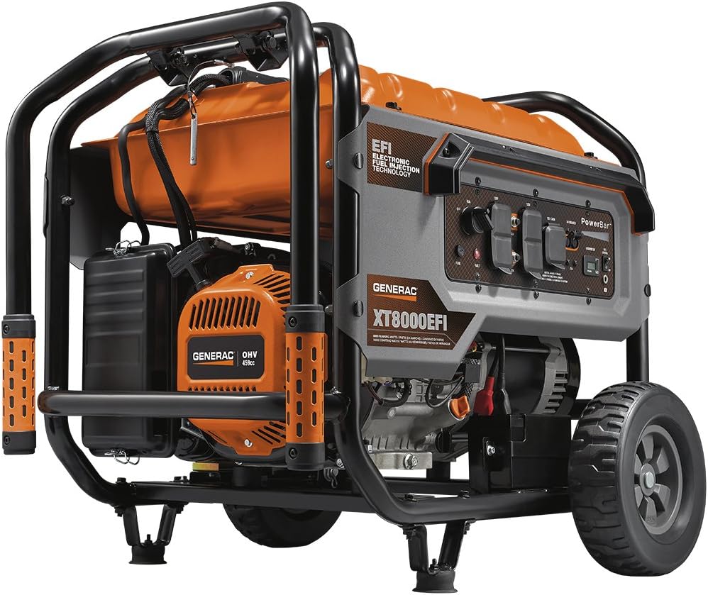 8000 Watt Electronic Fuel Injection Portable Generator I267