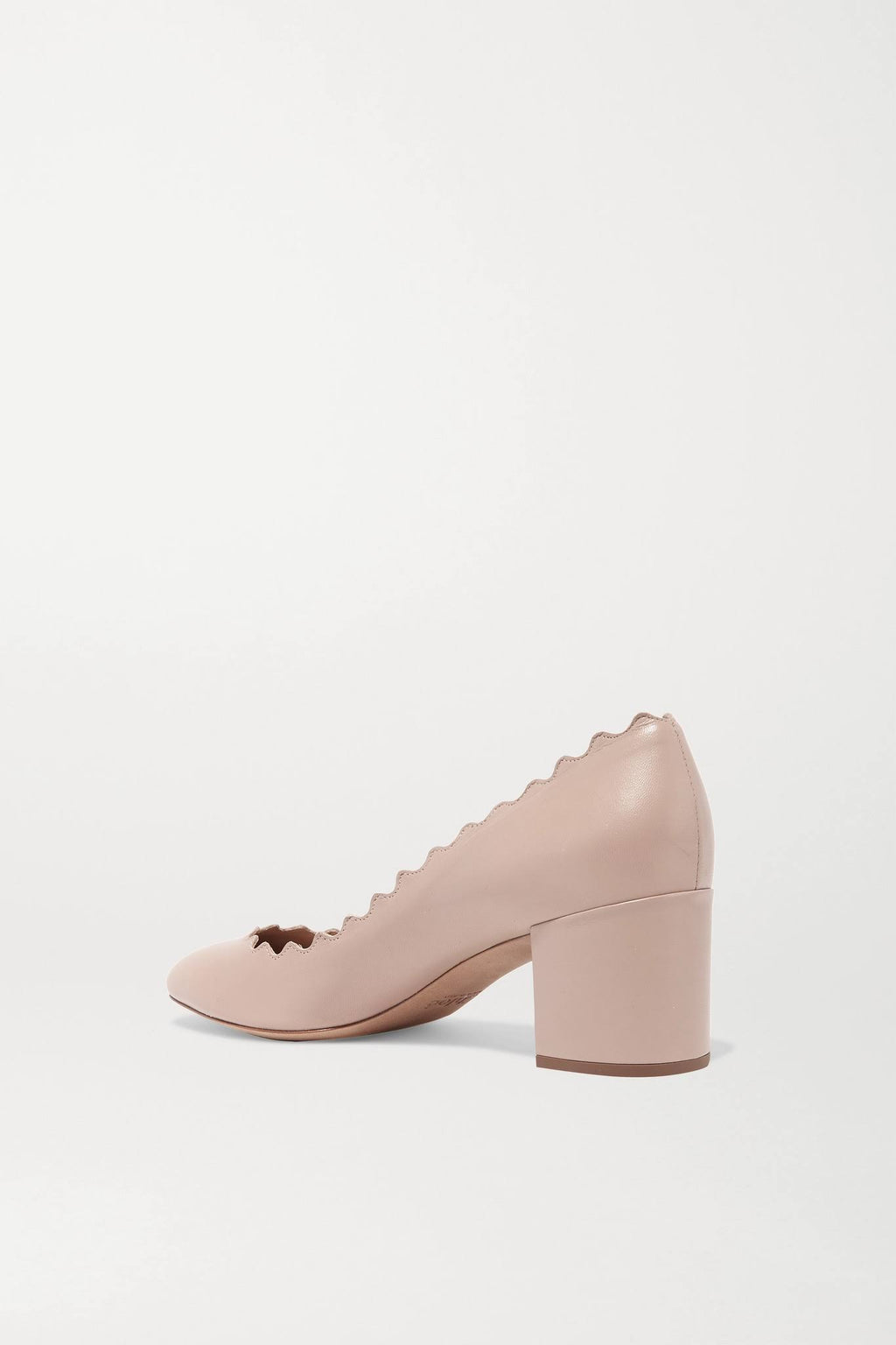 Pink Leather Pump B62712