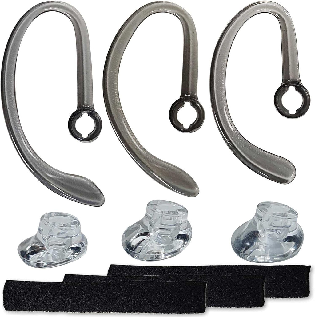 Earhooks Spare Earbuds with Foam Tube Kit Replacement Tip Small Medium Large Size 1Set M33687
