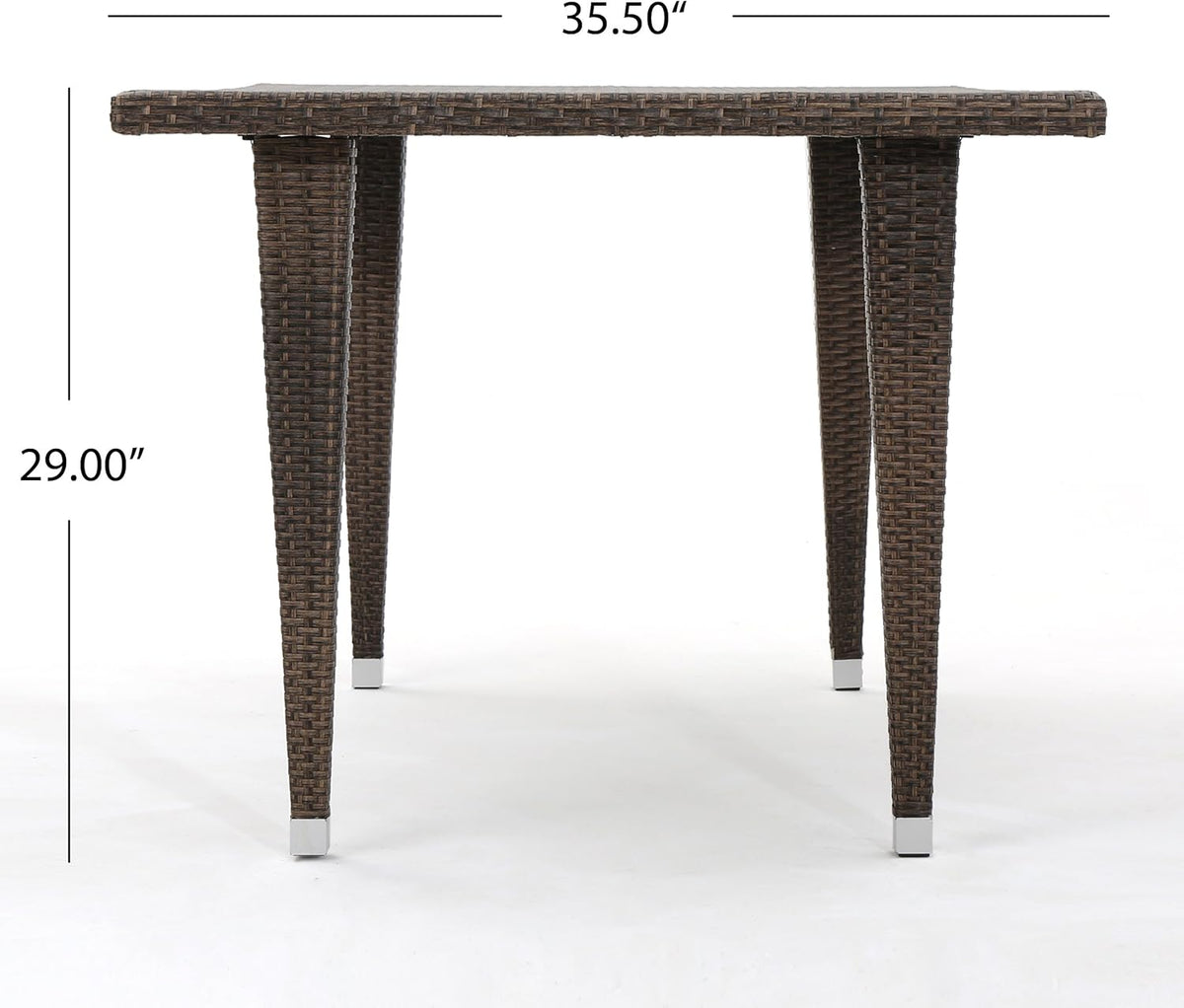 Outdoor Rectangular Wicker Dining Table D803648