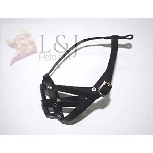 Leather Dog Muzzle X835