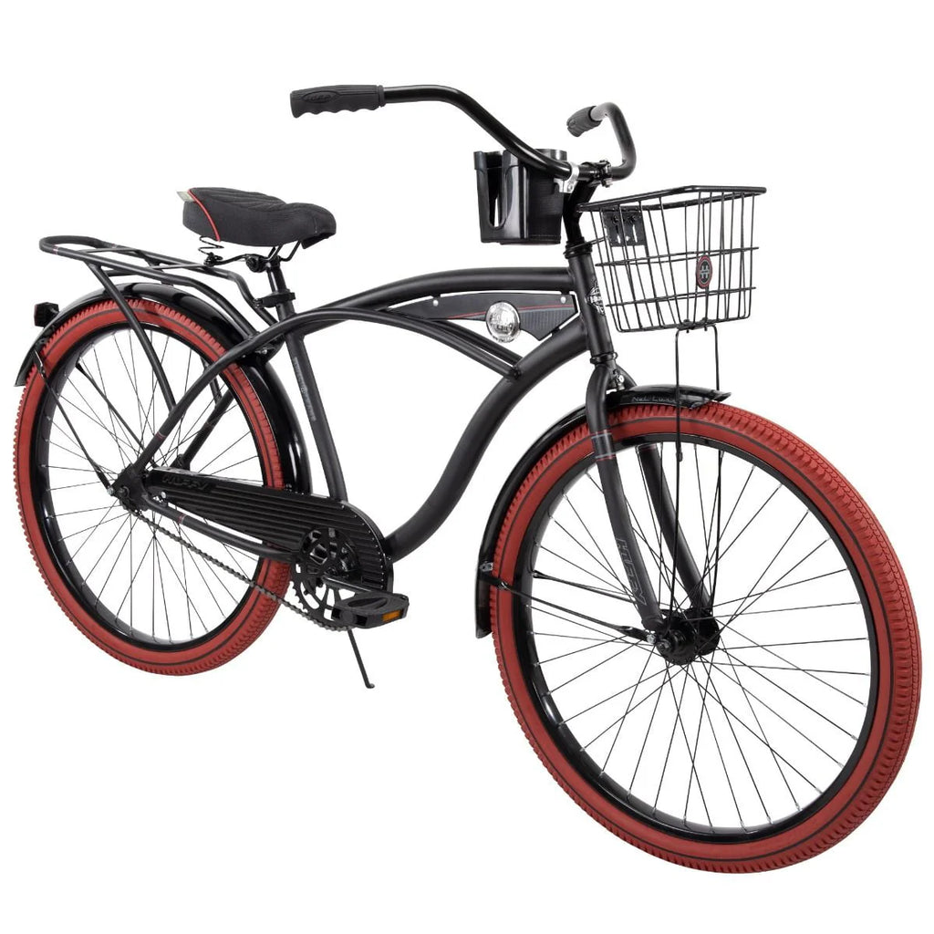 26 In. Black Cruiser Bike T75558