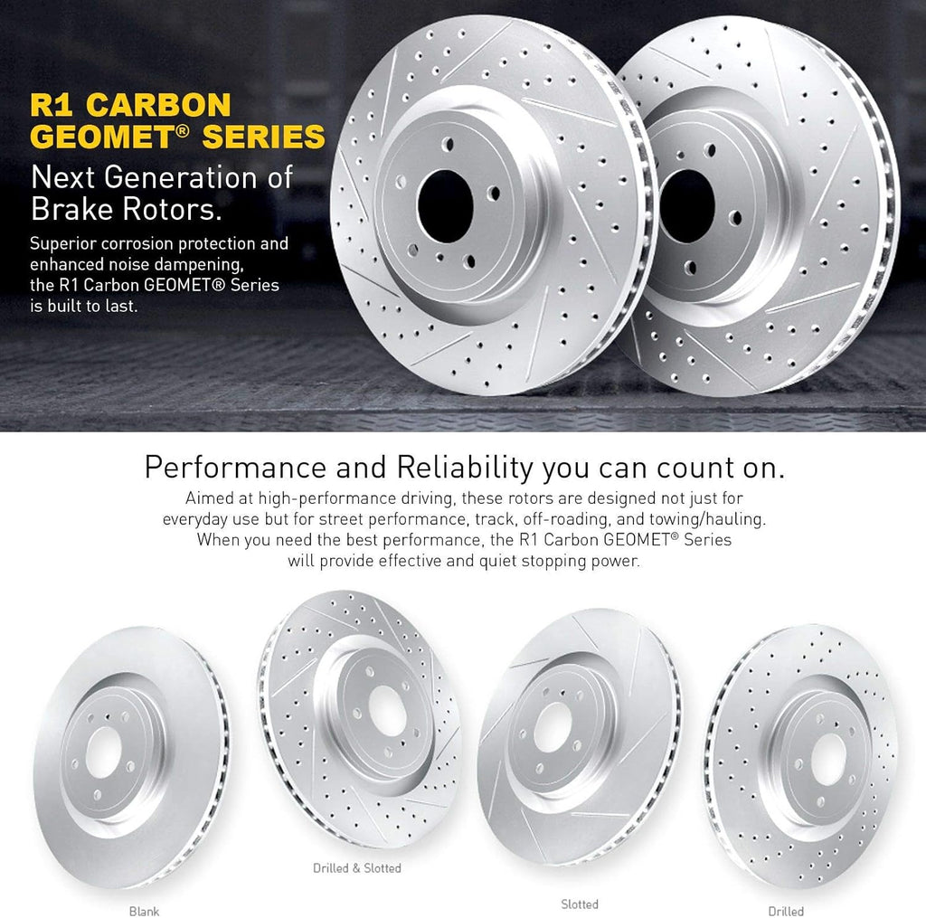 Carbon Brake Rotors Drill Slot Ceramic Pads E89000