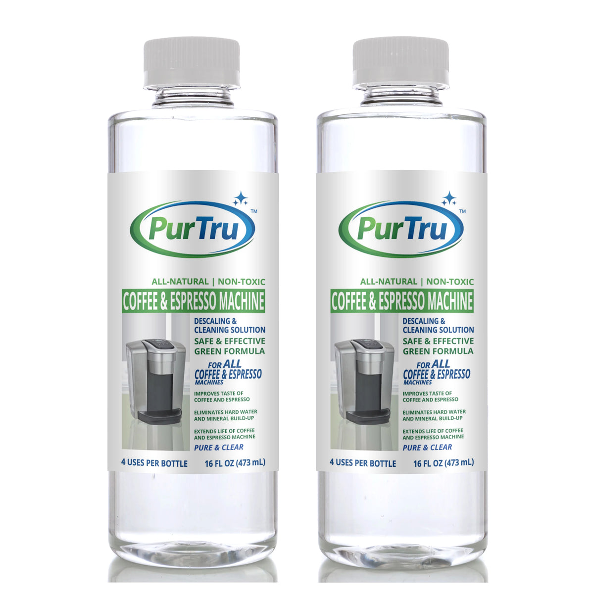 Coffee & Espresso Machine Descaling and Cleaning Solution 2-Pack V638218