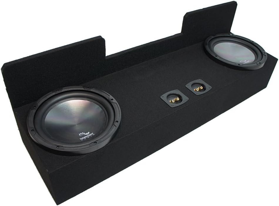 Dual 12 Sub Box Enclosure Subwoofer Bundle S590