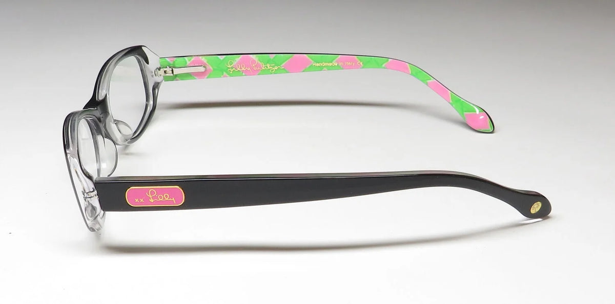 Black 44MM Eyeglasses Q70935