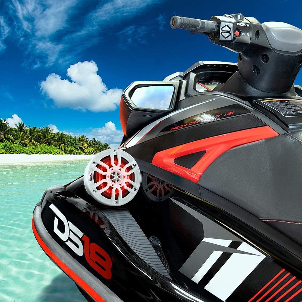 2-Way Wakeboard Tower Speakers with Integrated RGB Lights V20245