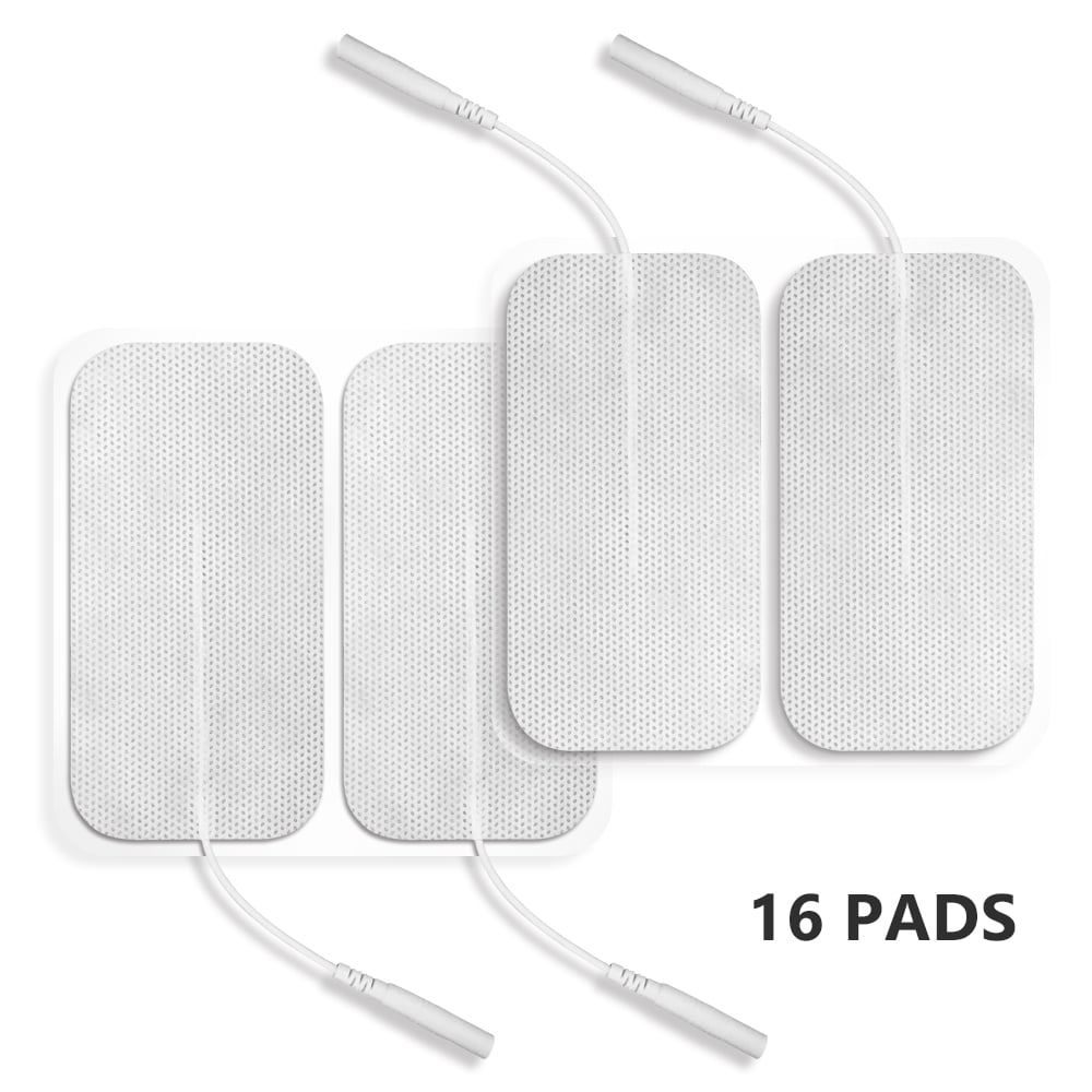 Carbon Electrode Pads 16 Pcs 2" x 4" Reusable H69544
