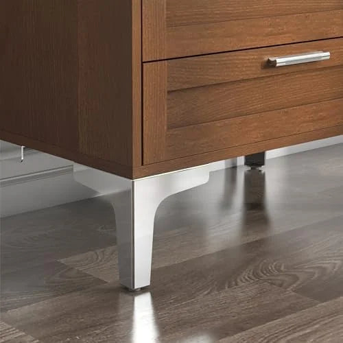 Black 3 Drawer Nightstand W490469