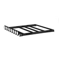 Roof Rack with Light Bar and Side Blackout Plates B1776