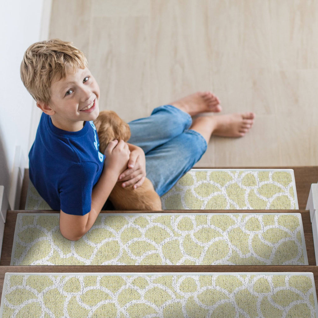 9x22 x 28x22 Cotton Anti-Slip Stair Treads P525