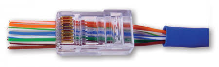 EZ-RJ45 CAT 5e Network Connector A490